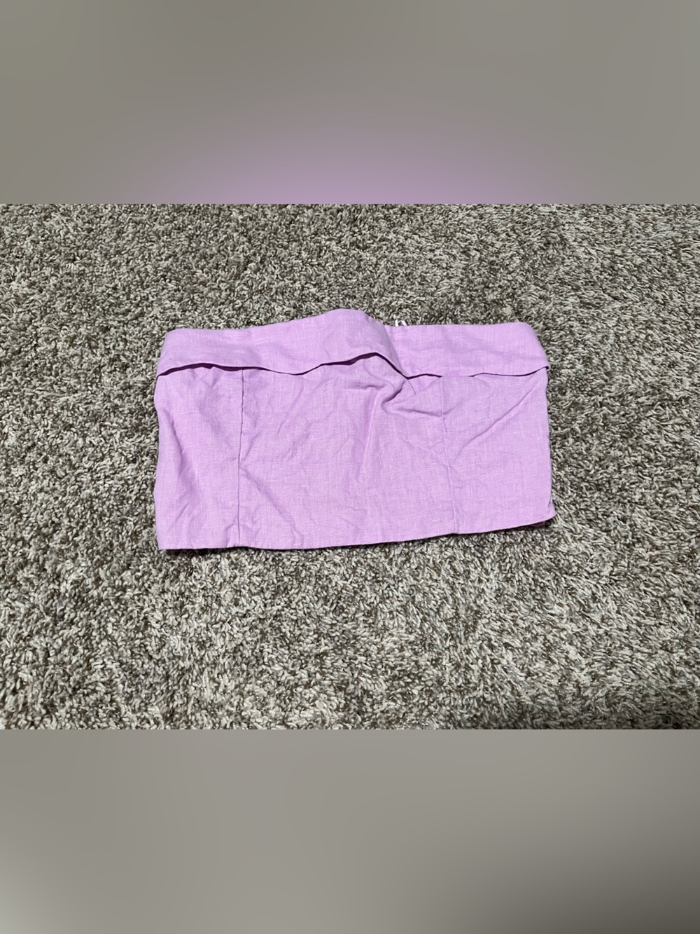 Abercrombie & Fitch Lilac Strapless Tube Top